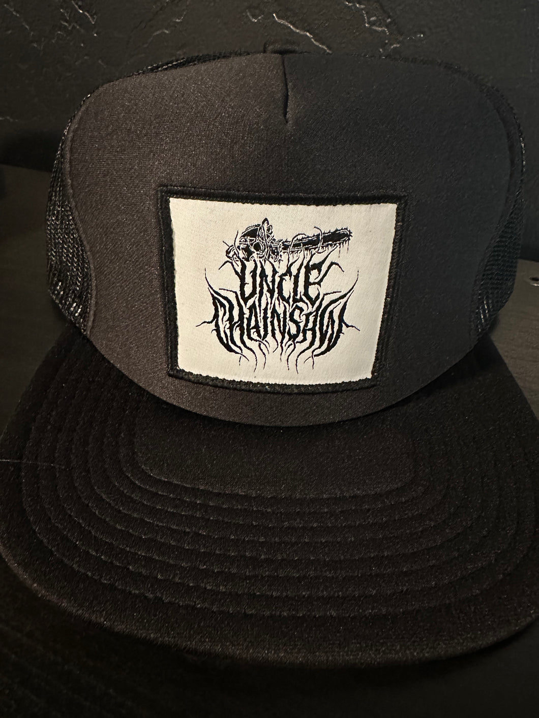 Trucker Hat White Patch Logo