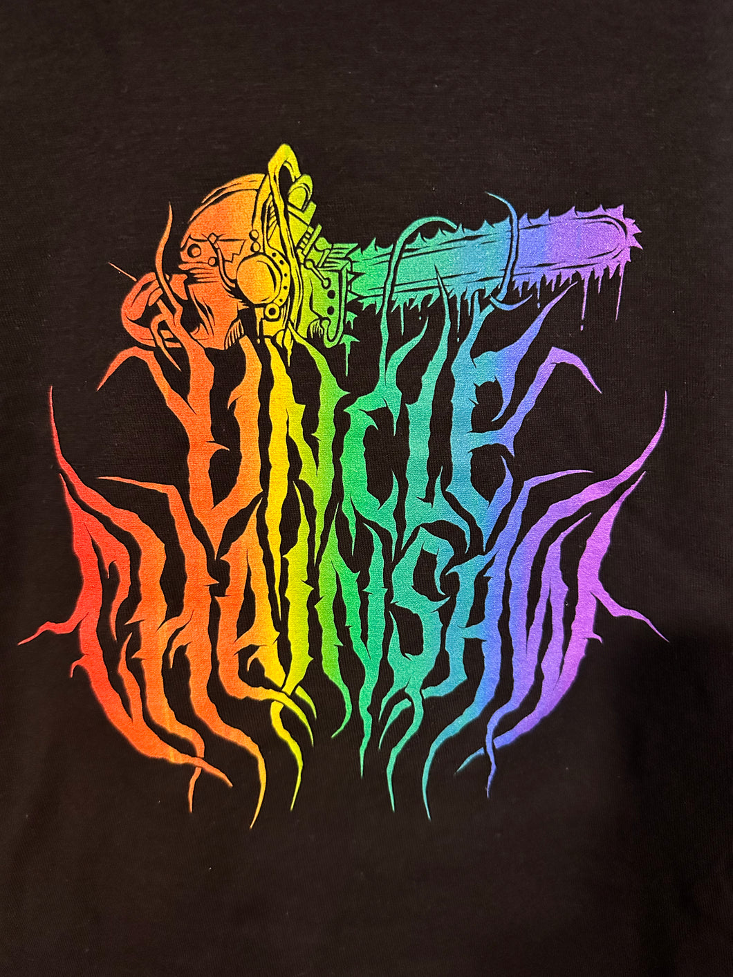 Rainbow Logo Black T-Shirt