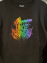 Load image into Gallery viewer, Rainbow Logo Black T-Shirt

